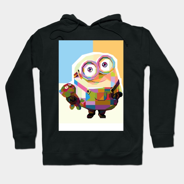 BOB MINIONS WPAP POP ART Hoodie by wpapkoo